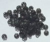 100 2x5mm Black Filigrae Bead Caps